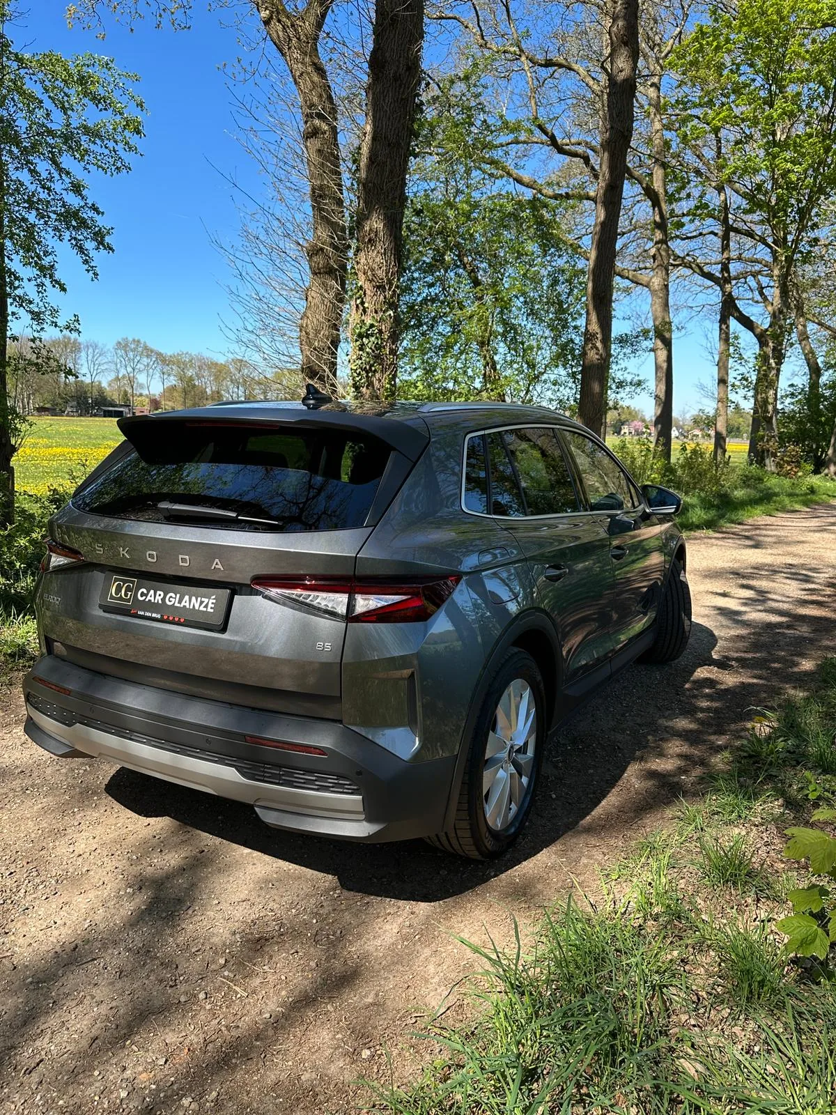 Skoda Elroq achterzijde