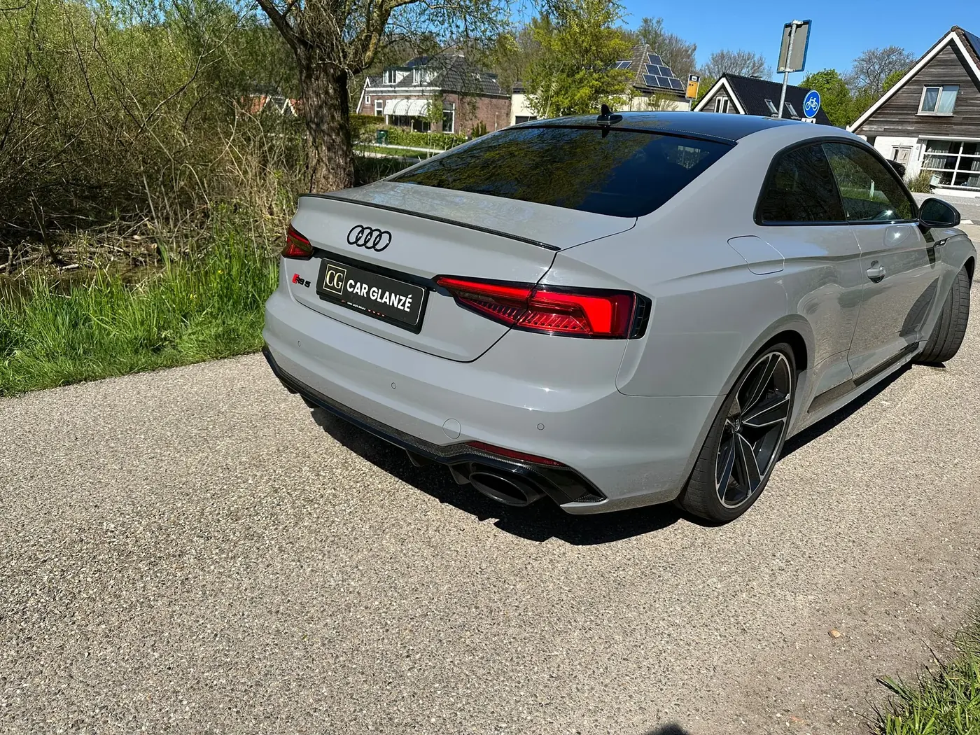 Audi RS5 achterzijde close-up