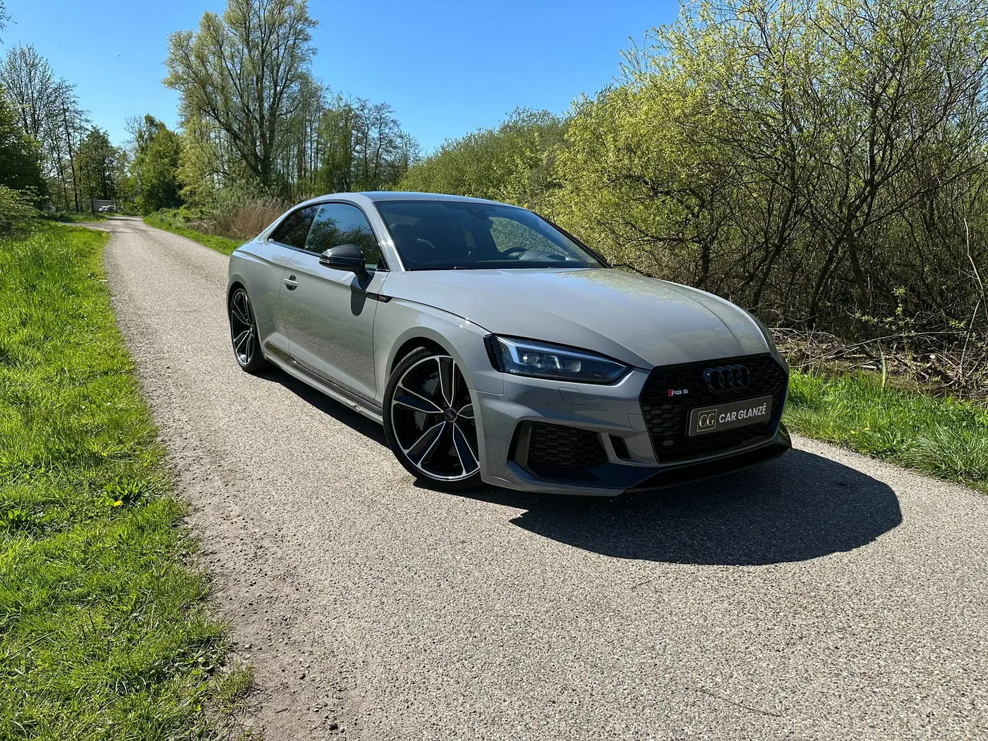 Audi RS5 zijaanzicht